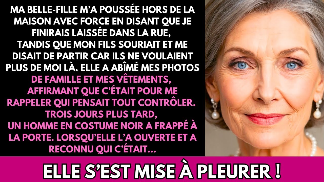 « Ma Belle-Fille M’a Chassée De La Maison—Trois Jours Plus Tard, Une Visite L’a Choquée »