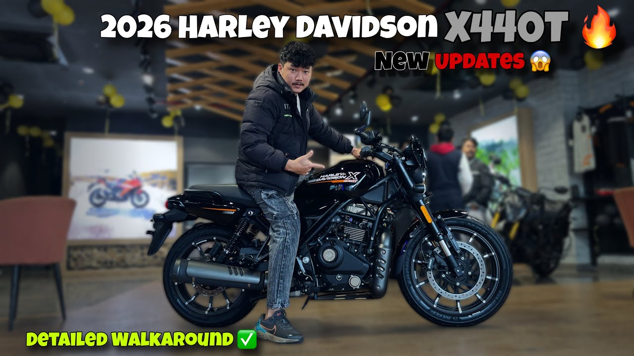 2026 New Harley Davidson X440T : Detailed Walkaround 🔥| New Features & Onroad Price Details✅