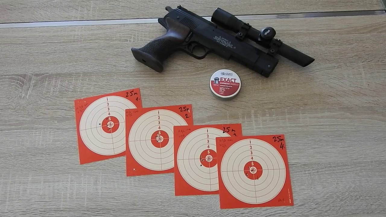 Weihrauch HW75 accuracy test