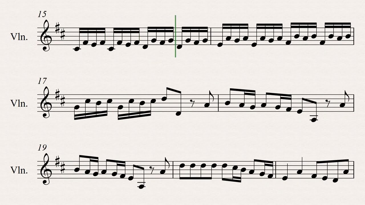 Küchler, Ferdinand _ Violin Concertino op.15 (piano accompaniment)