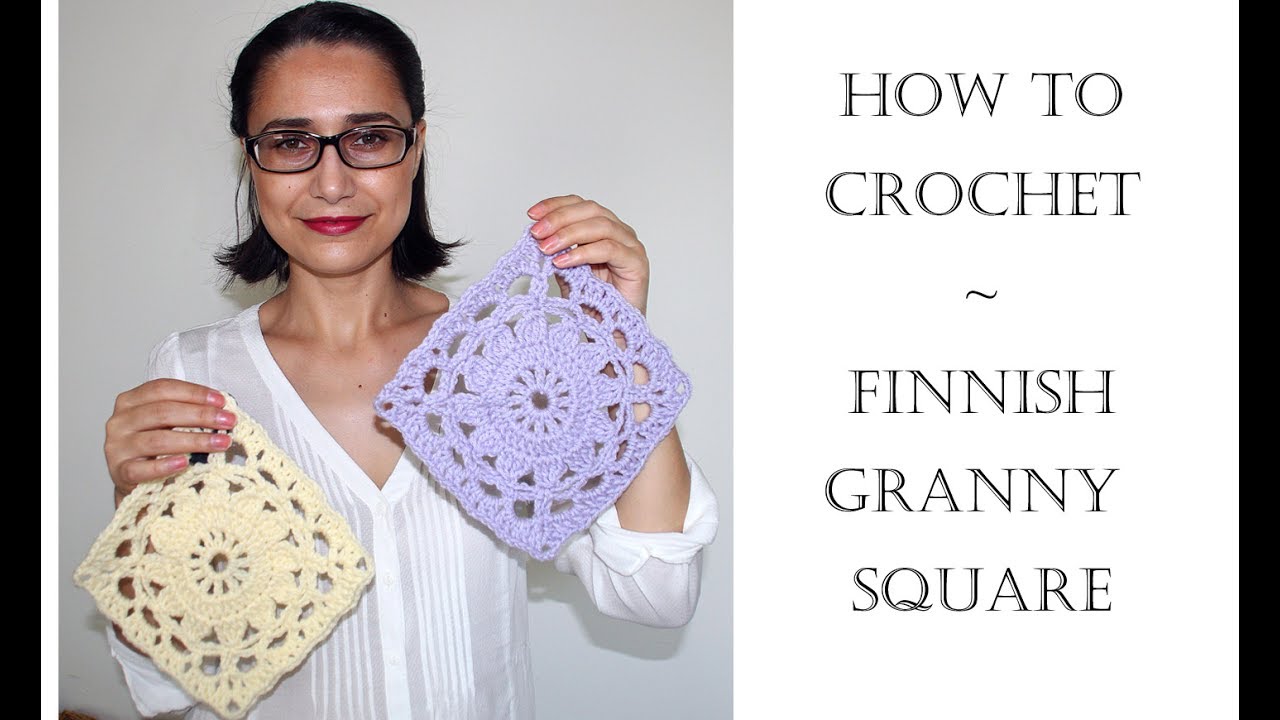 How To Crochet Finnish Granny Square