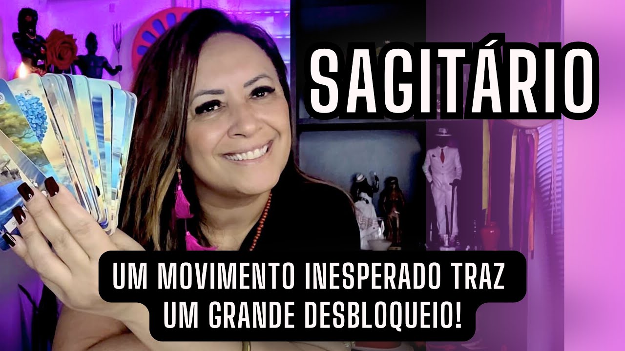 SAGITÁRIO ♐️ UM MOVIMENTO INESPERADO TRAZ UM GRANDE DESBLOQUEIO!