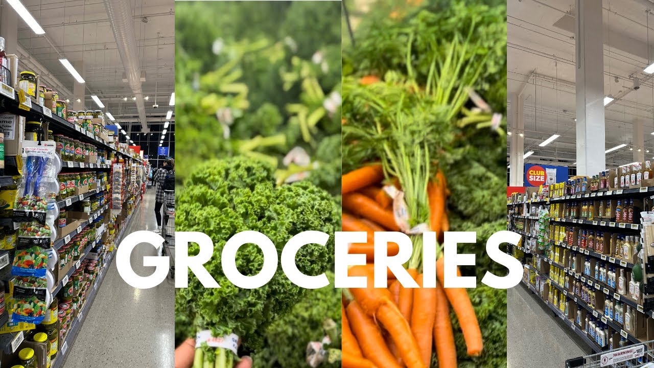 Grocery Shopping In Canada | What I buy as a Nigerian in Canada