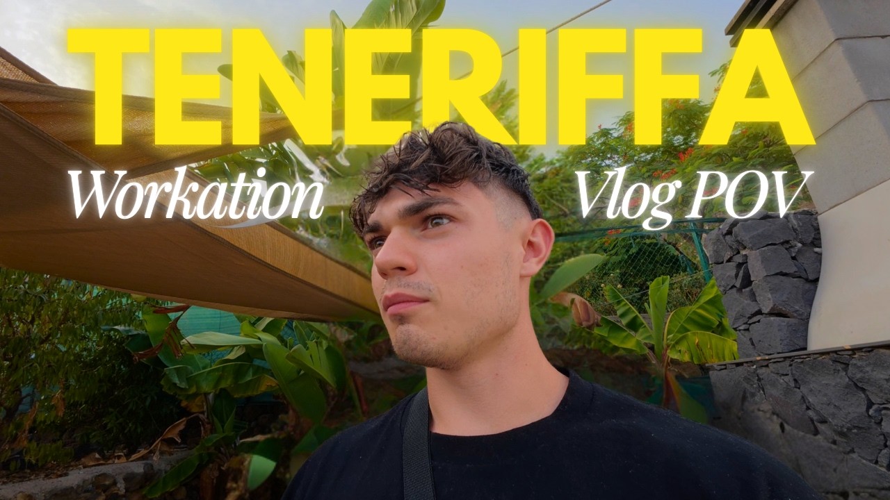 POV: WORKATION mit 6 Gründern auf TENERIFFA | Leben als 24-jähriger Unternehmer