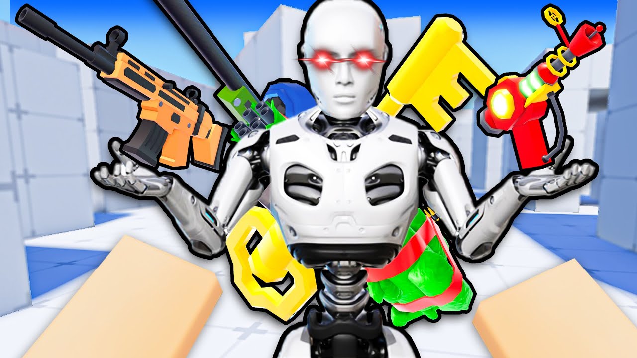 Я позволяю ИИ выбирать мое снаряжение в Roblox Rivals!