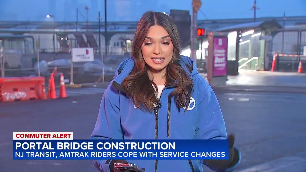 NJ Transit urges commuters to 'work from home' during Portal Bridge cutover project