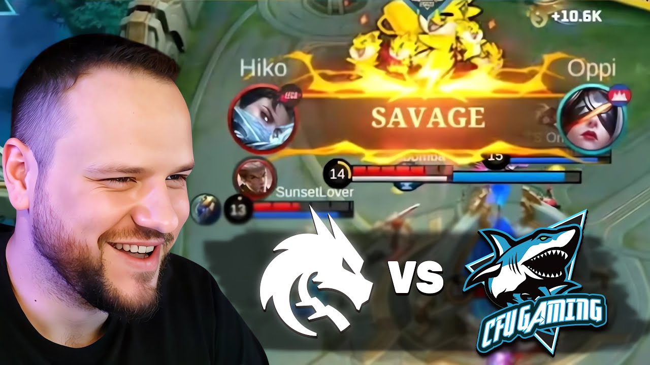 БЕСПОЩАДНЫЙ HIKO! TEAM SPIRIT VS CFU - Mobile Legends