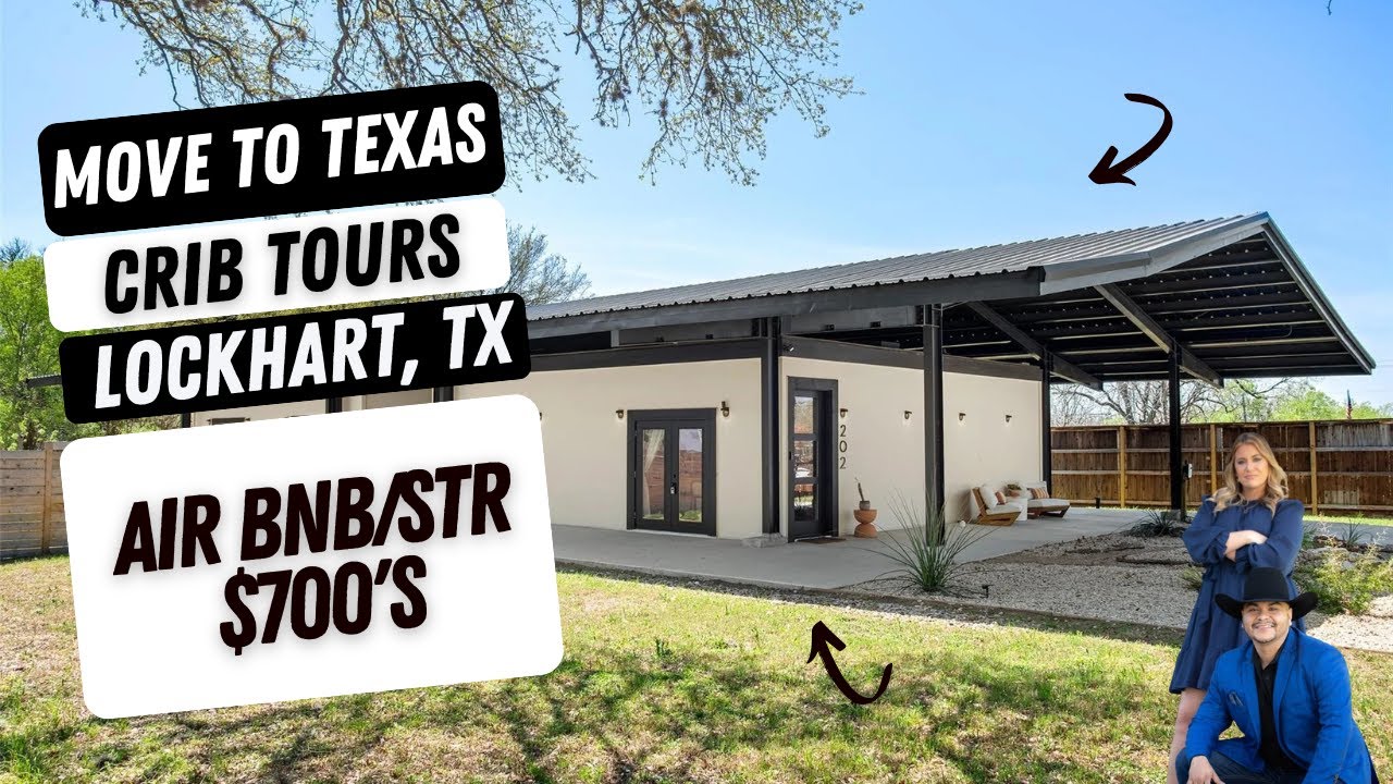 🔥 Inside a One-of-a-Kind Eco Home in Lockhart TX | 2 Cube Design + Backyard Oasis Tour!