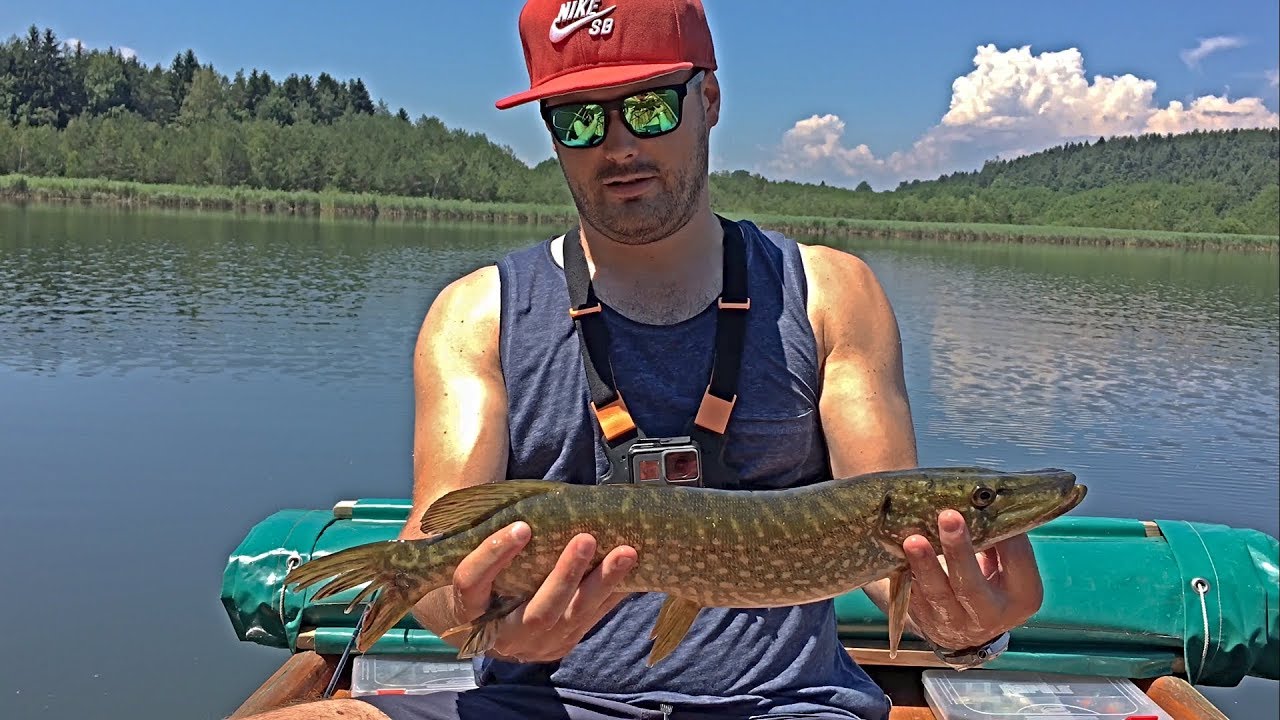 PIKE and BASS Fishing on Kleinsee in AUSTRIA