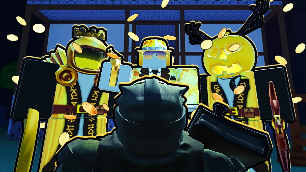 Carrying Teams Using Golden Skins In Forsaken.