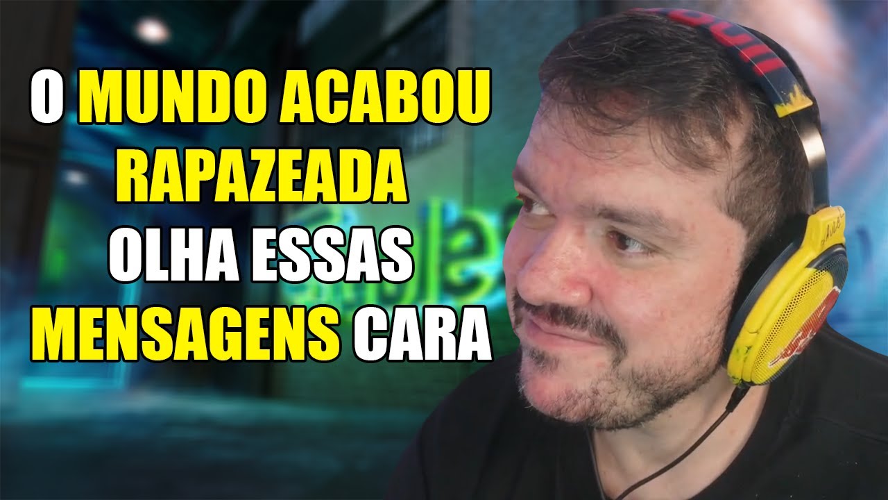 GAULES EXPONDO MENSAGENS QUE ESTÁ RECEBENDO DAS MULHERES kkkkkkkkkkkkkk