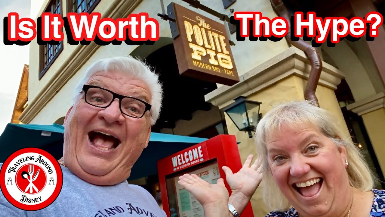 DINNER AT THE POLITE PIG AND SHOPPING AT DISNEY SPRINGS | DISNEY DINING REVIEW | WDW DINING