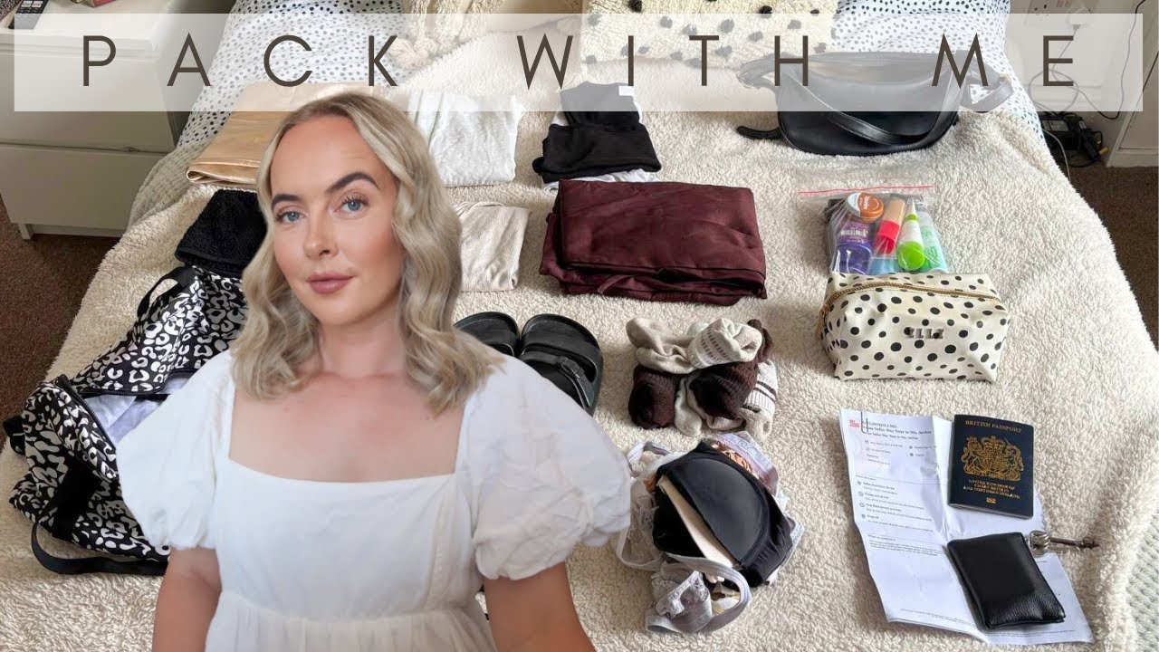 Pack with me for a one week holiday | Ryanair carry-on bag ONLY!