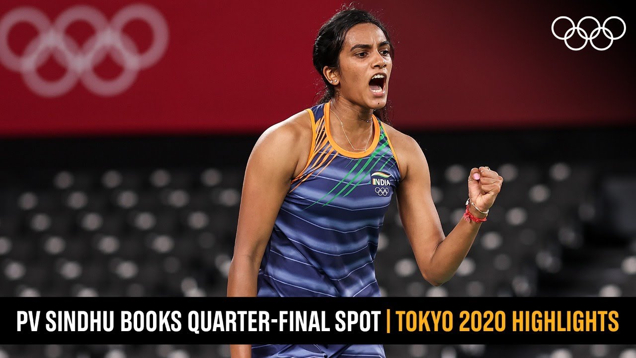 PV Sindhu storms into quarter-finals 🏸  | #Tokyo2020 Highlights