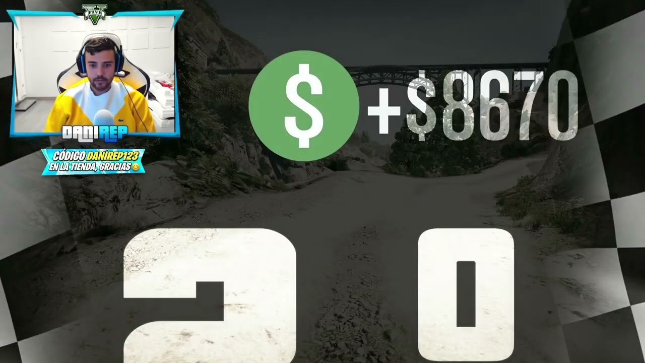 DaniRep es HUMILLADO por Karchez en CARRERAS de GTA V