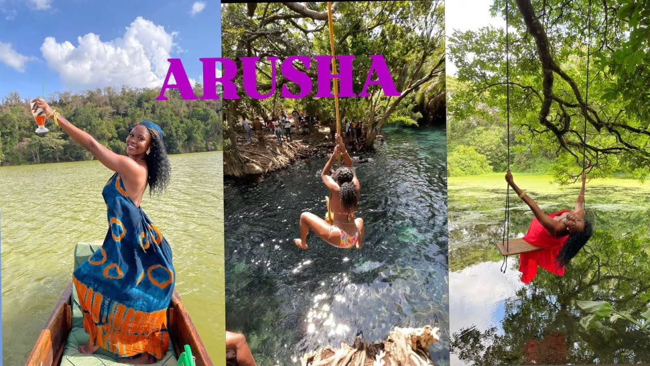 🌍2 Days in Arusha | Swings, Waterfalls, Crater Lake & Hot Springs ( Full Budget Breakdown)