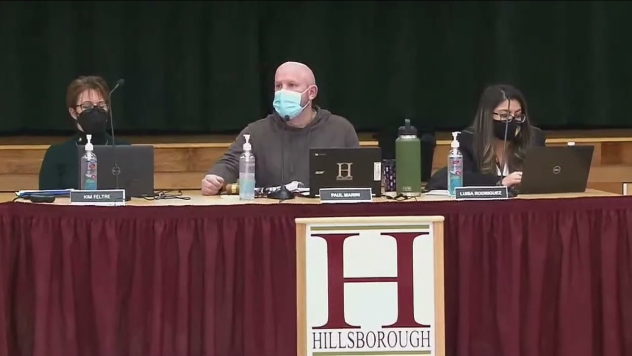 Hillsborough Board of Education Meeting 1 10 2022