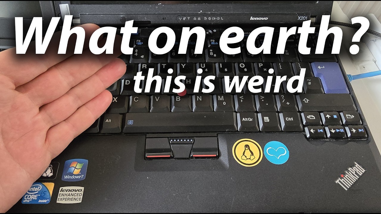 Shocked to see what's going on inside - ThinkPad X201 Teardown and repair #chill #thinkpad #repair