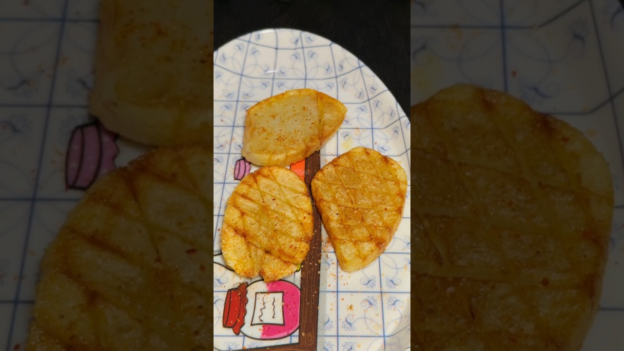 Super Crispy Potato Spring  | Crunchy Aloo Spring Recipe | Easy Evening Snack #Shorts