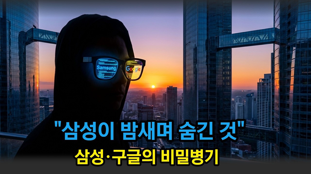삼성과 구글이 밤잠 설치며 비밀리에 만든 '검은 안경'의 정체