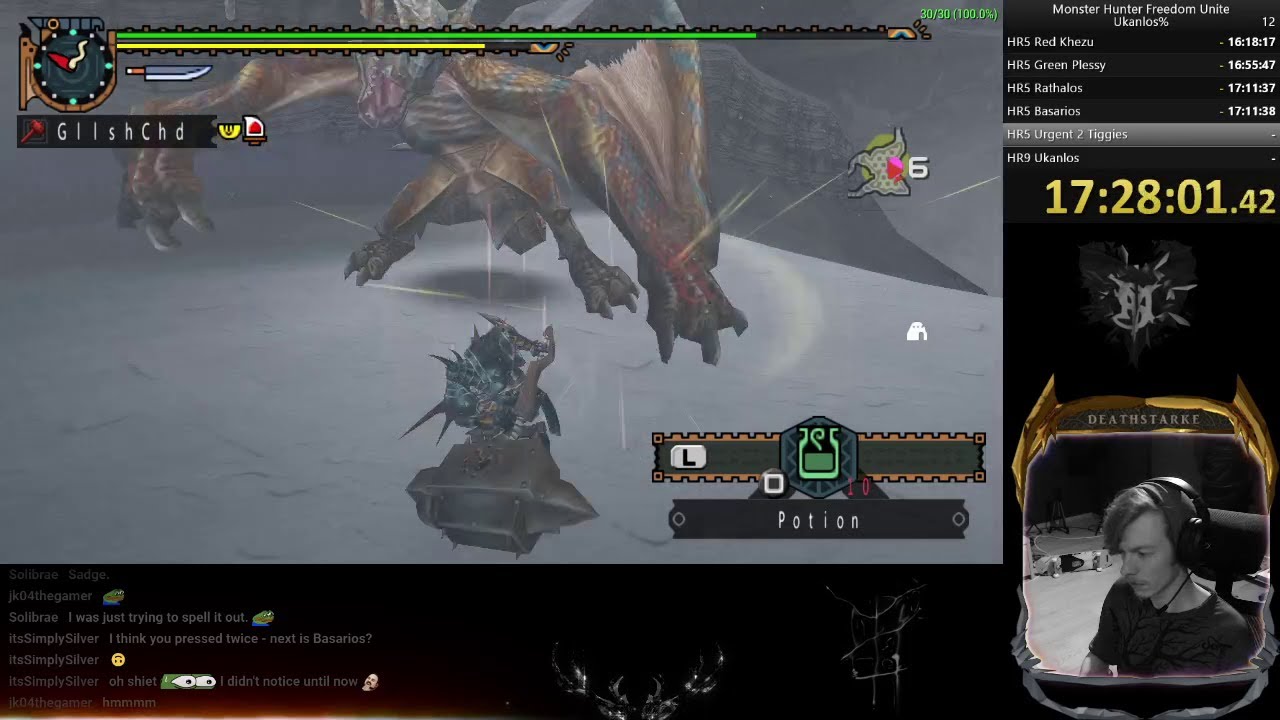*Old PB* MHFU Any% / Ukanlos% Speedrun by Deathstarke (36h36min IGT)