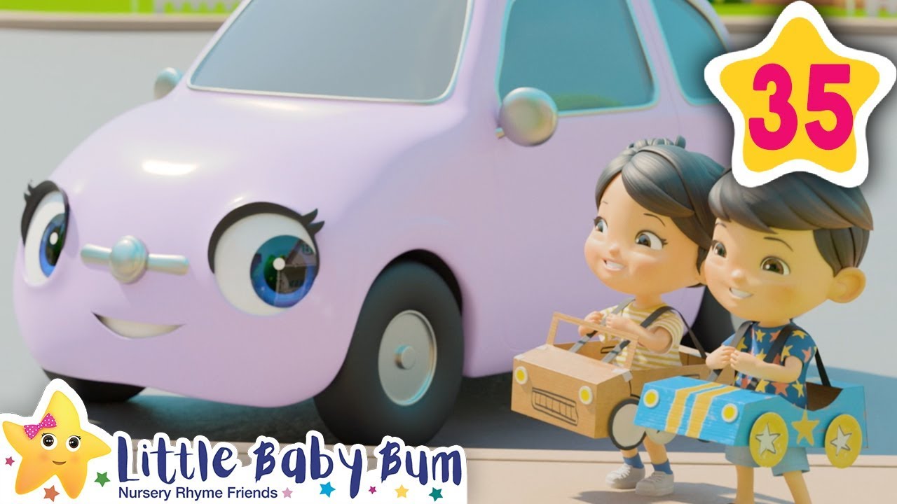 Driving In My Car | Fun Learning with LittleBabyBum | NurseryRhymes for Kids