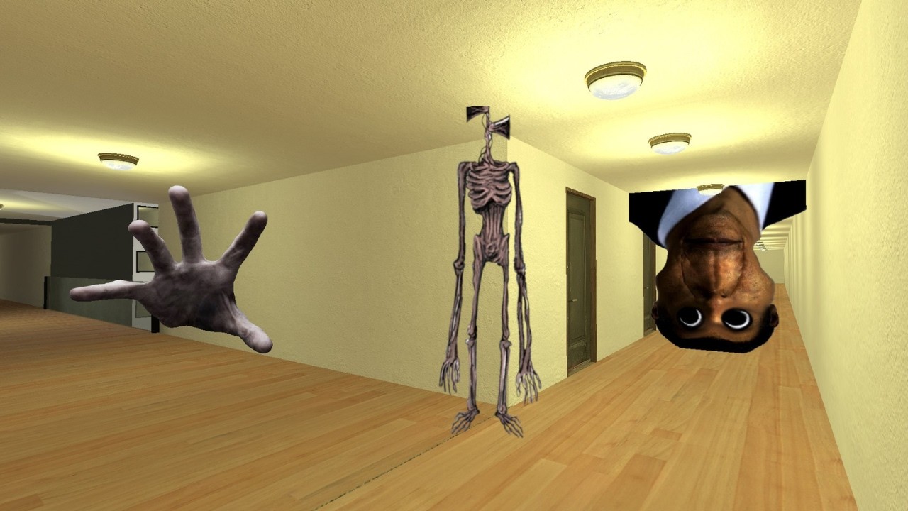 The Hand 1 Battle: Siren Head vs Obunga-Garry's Mod Gameplay#Nextbots_#Garry's world 200k