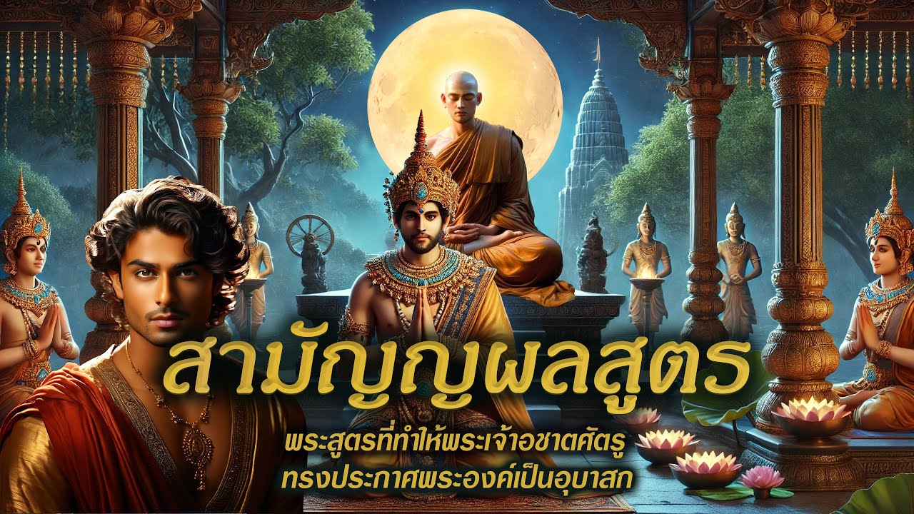 สามัญญผลสูตร | พระสูตรที่ทำให้พระเจ้าอชาตศัตรูทรงประกาศพระองค์เป็นอุบาสก