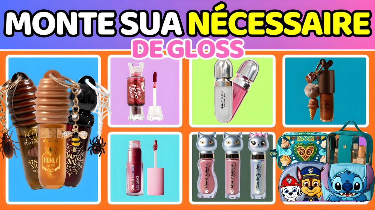 MONTE SUA NECESSAIRE DE GLOSS PERFEITA 💄✨ / GLOSS DOS SONHOS + GLOS RARO