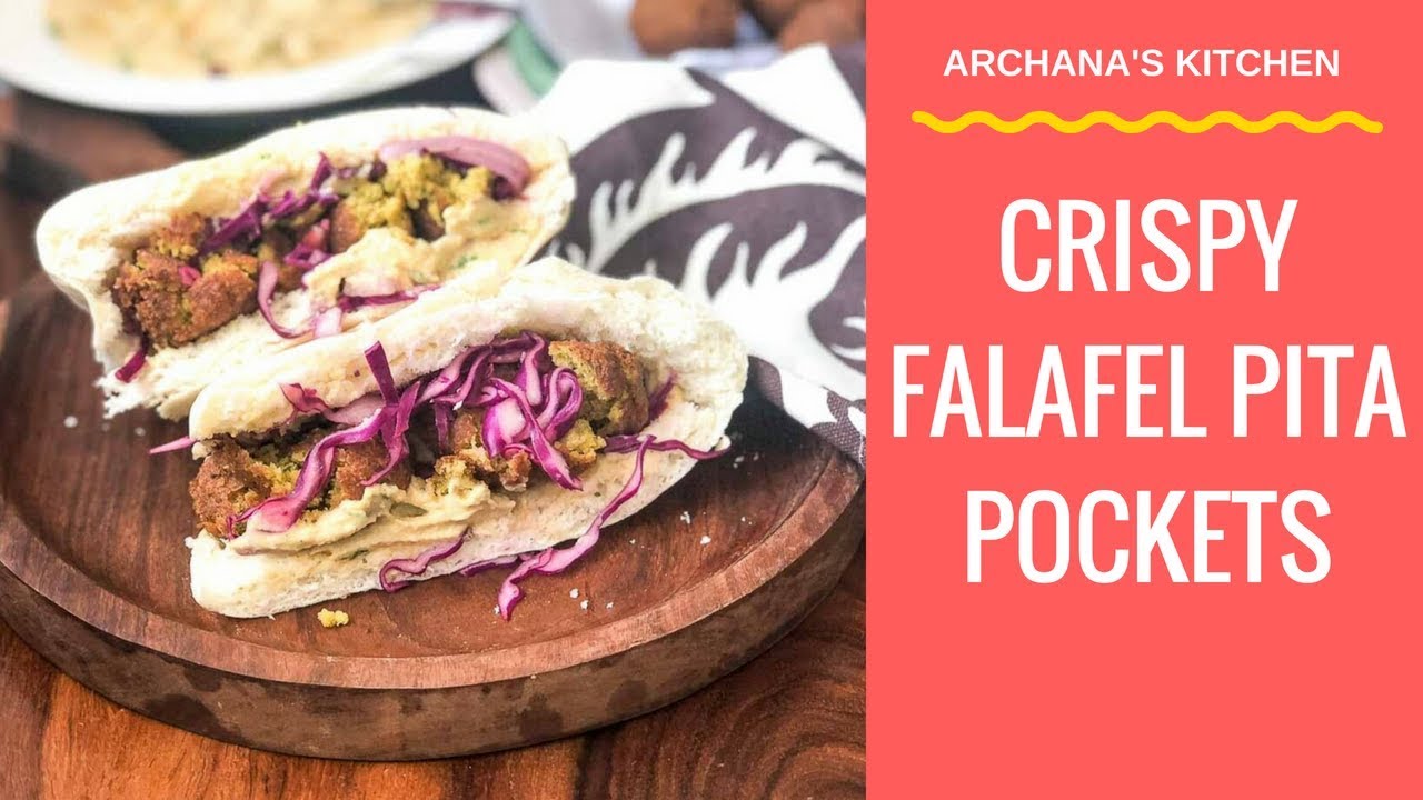 Crispy Falafel Pita Pockets Recipe