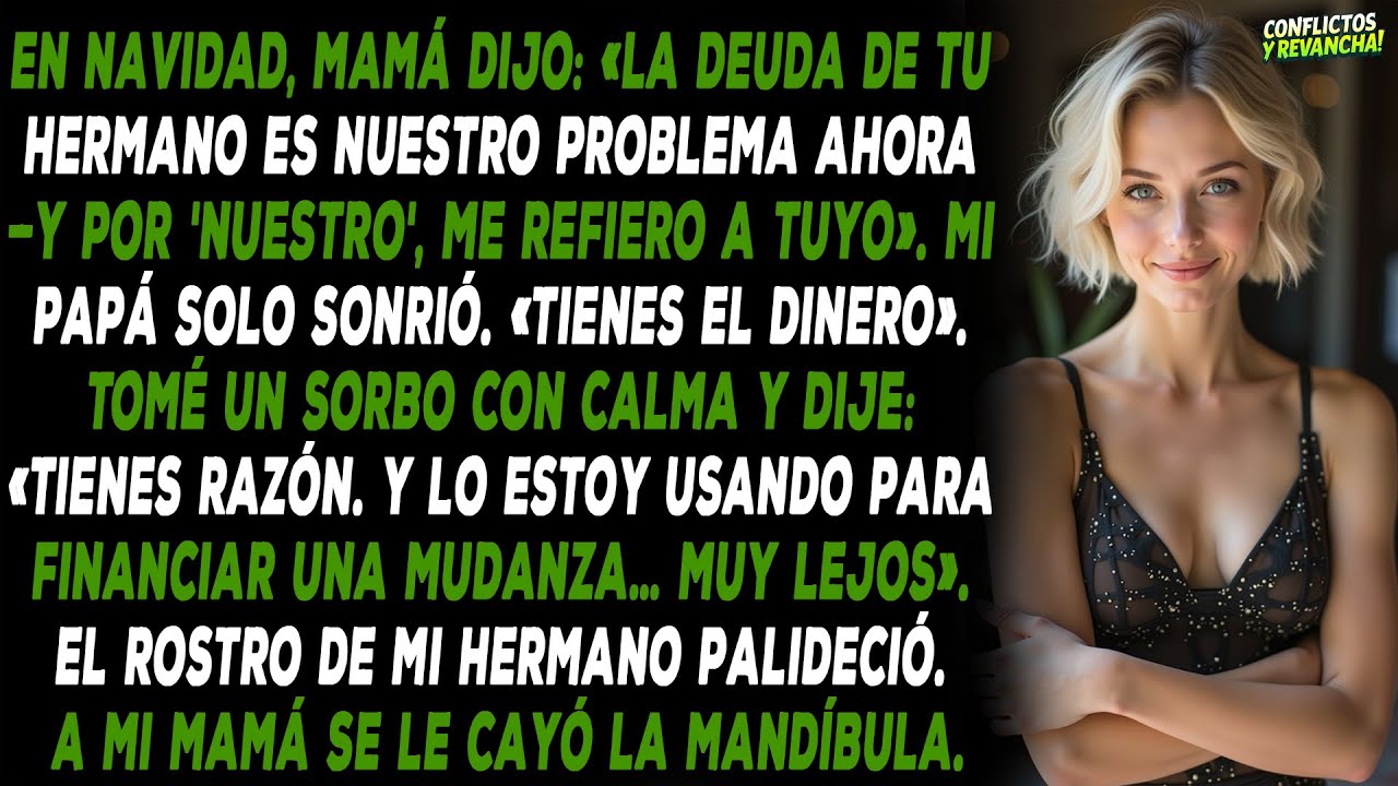 Me exigieron pagar la deuda de mi hermano. Mi respuesta los dejó en shock.
