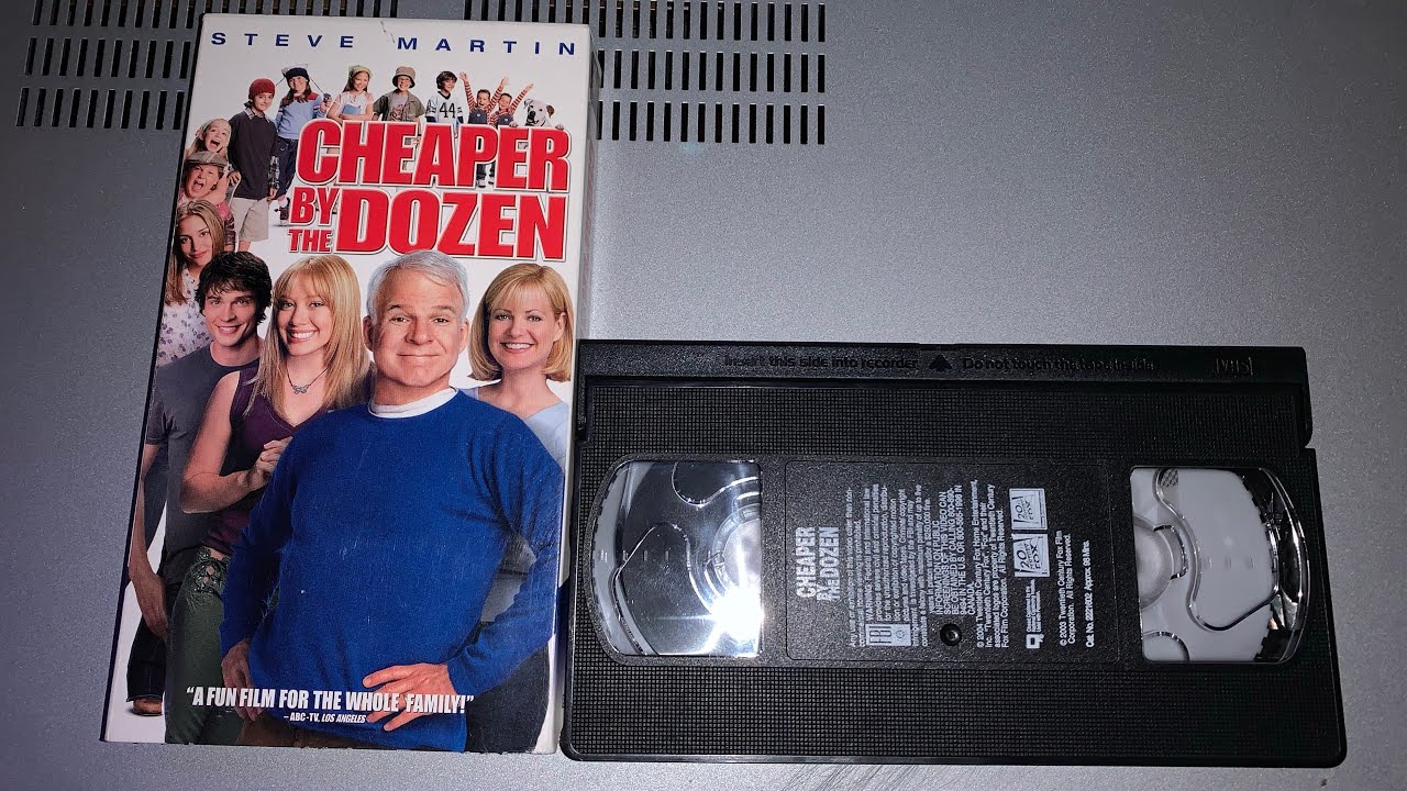 Opening to Cheaper By The Dozen 2004 VHS