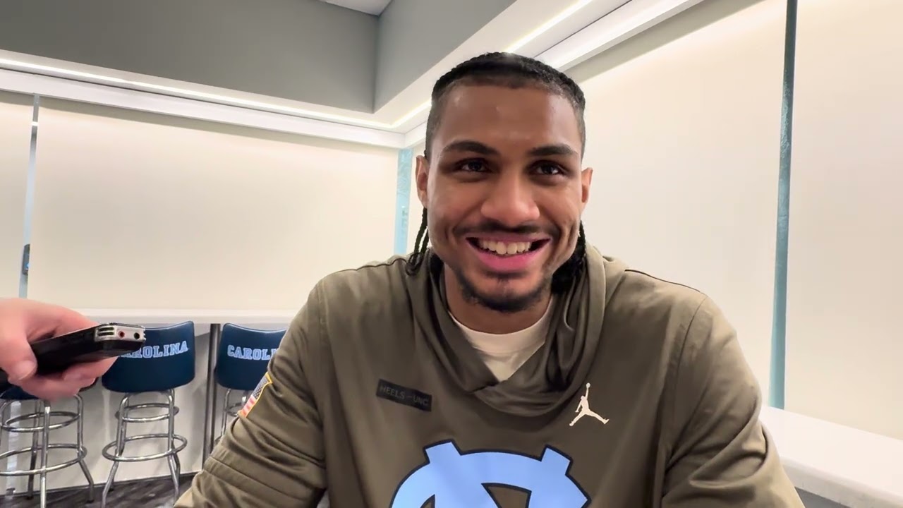 Jarin Stevenson Post-Louisville Interview | UNC Basketball
