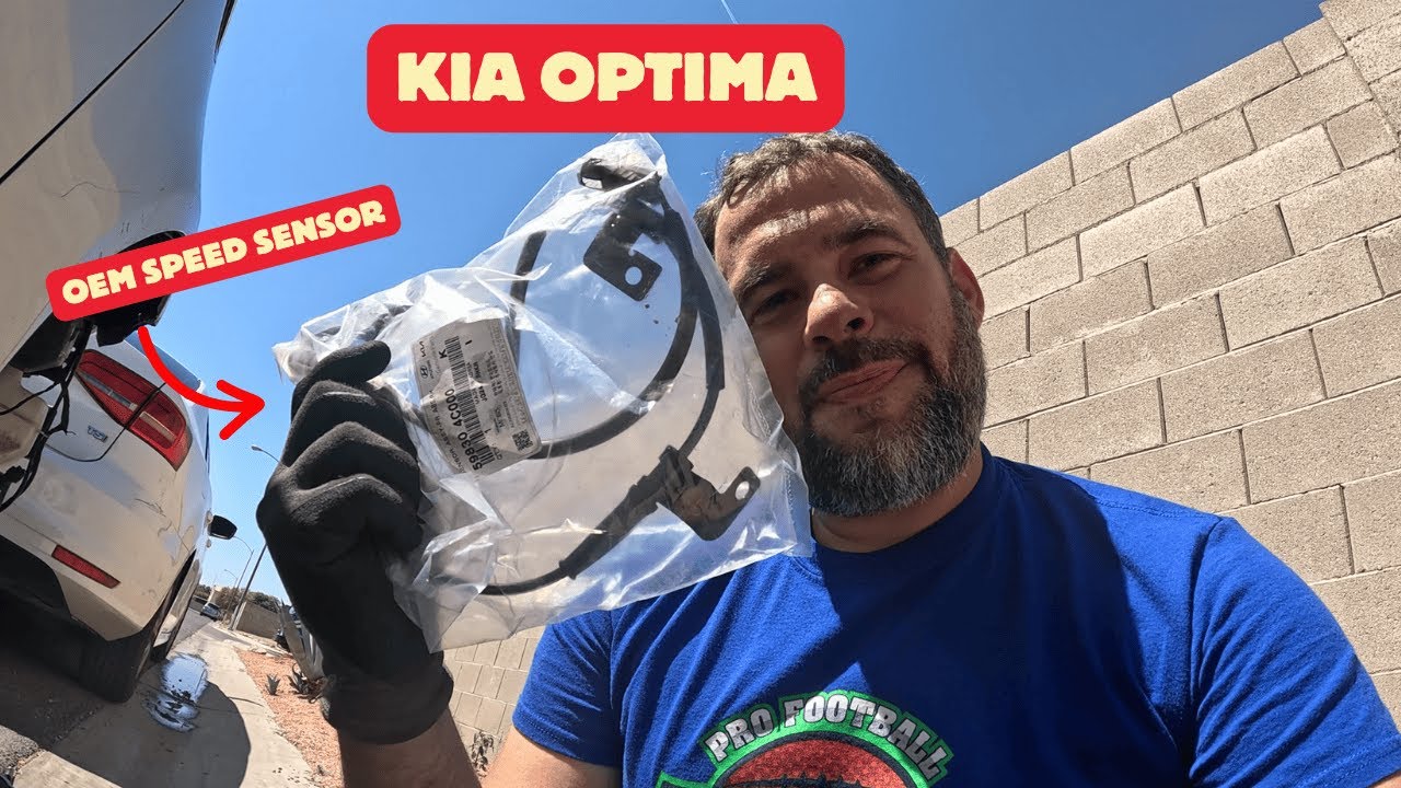 Kia Optima SPEED SENSOR Replacement. Error C1204