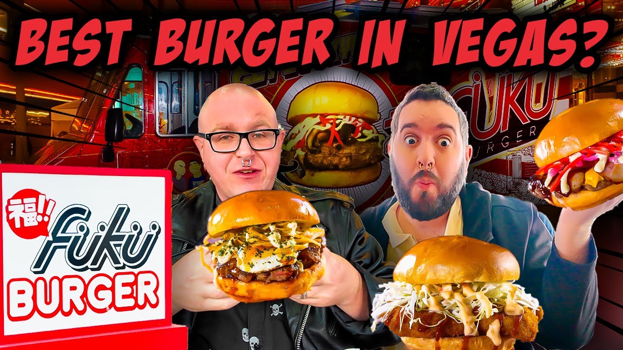 Does FUKUBURGER Serve The BEST BURGER in Las Vegas? | Affordable Las Vegas Eats