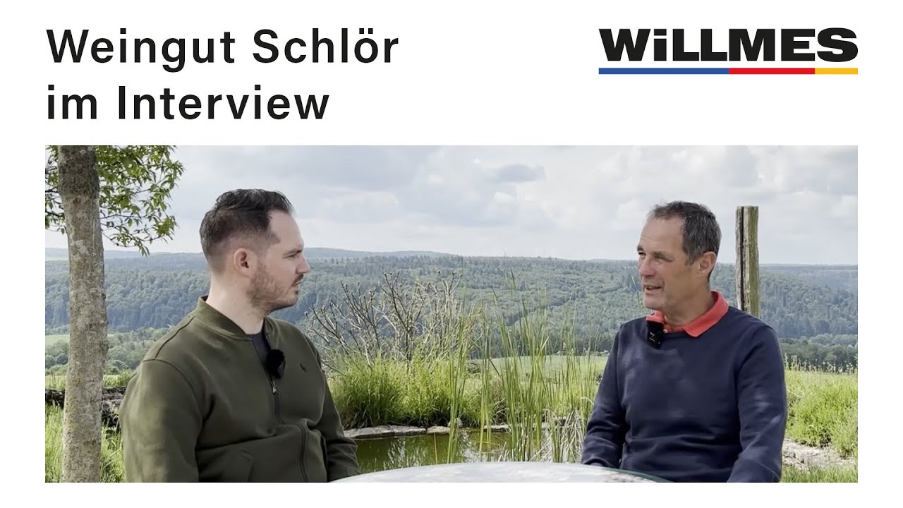 Willmes zu Gast im Weingut Schl&ouml;r - Rotweinbereitung mit vertikaler Entsaftung