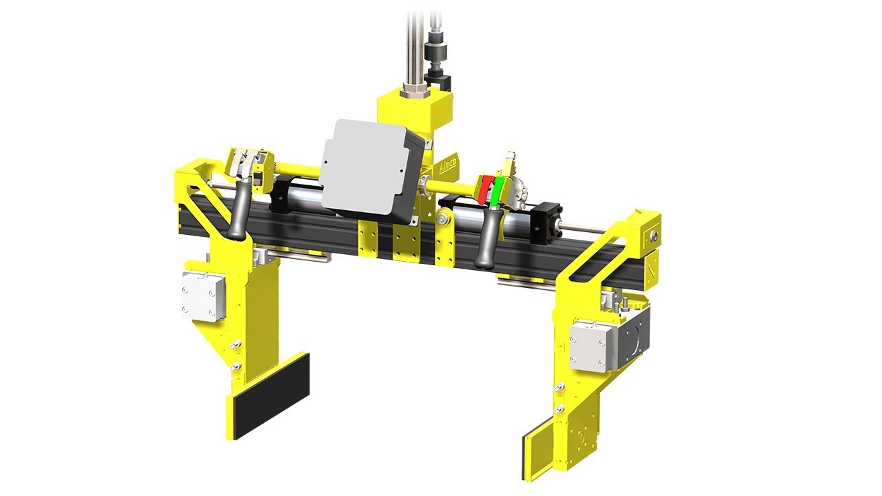 AIM6497 Gripper with Slim Rotary Jaws