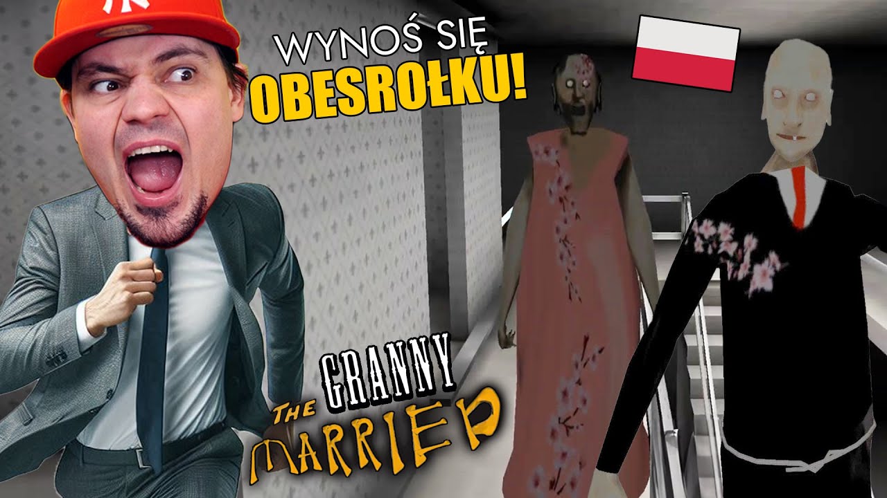 👵 POSZEDŁEM NA ŚLUB OD BABCI GRANNY! *nie chciała mnie* | Granny Na Modach (The Twins Polski Mod)