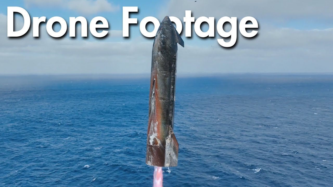 A Closer Look At Starship's Upper Stage Landing