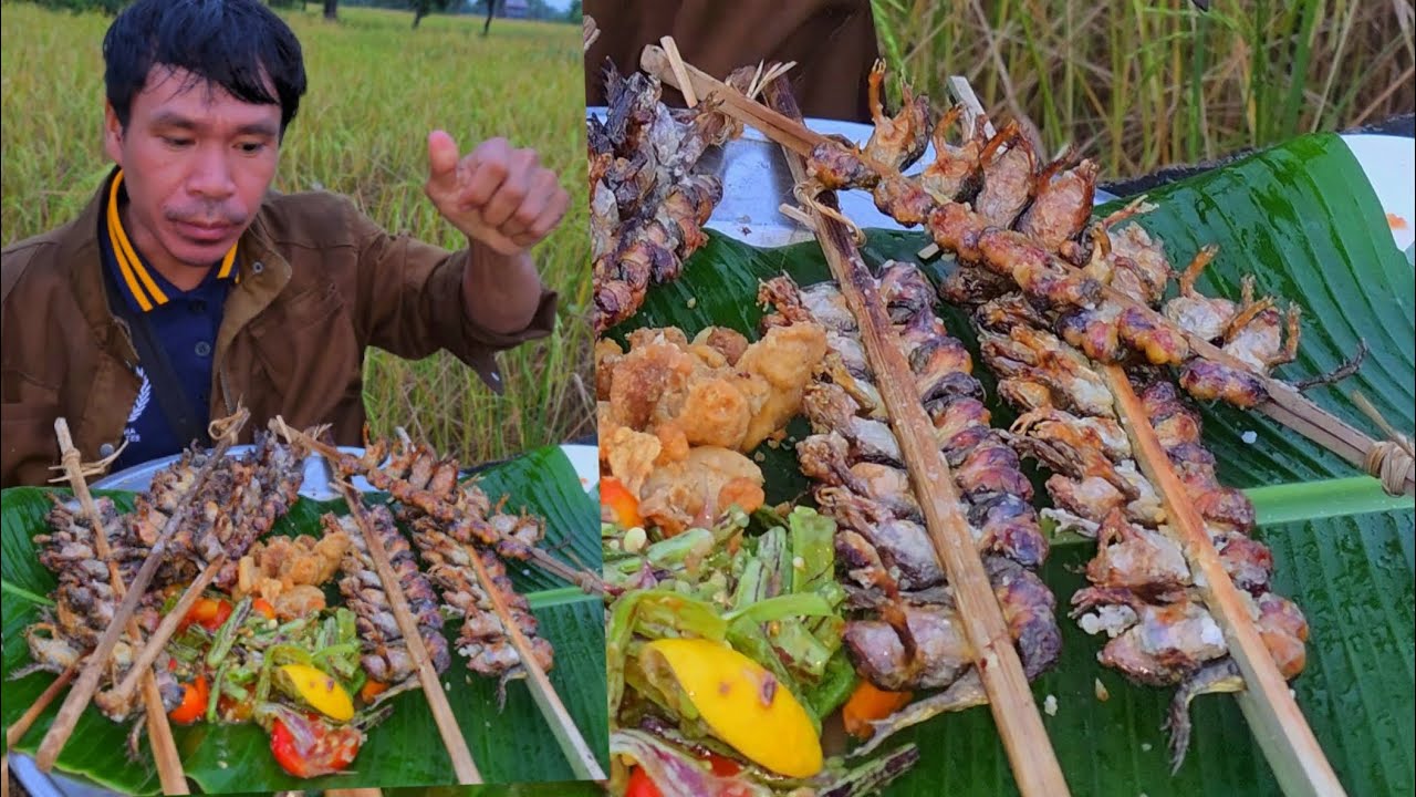 ปิ้งเขียดนา -ປີ້ງຂຽດ #บัวไล 