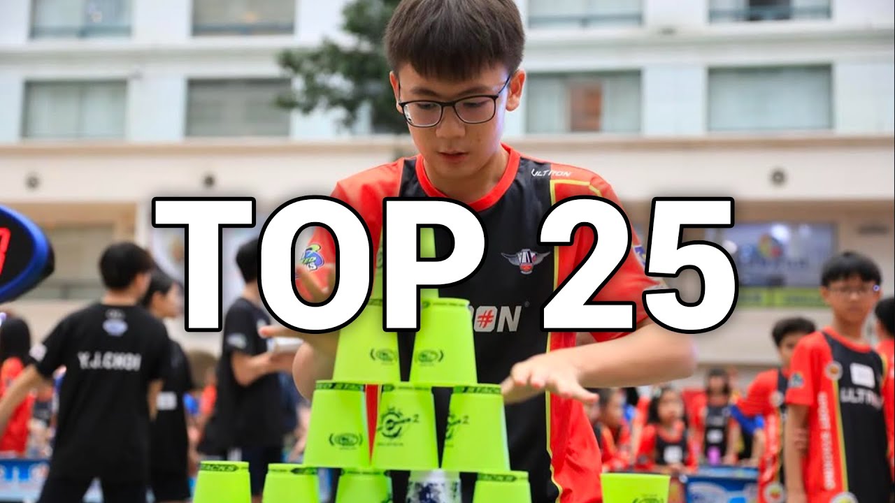 THE 25 FOURS OF G5 SPORT STACKING