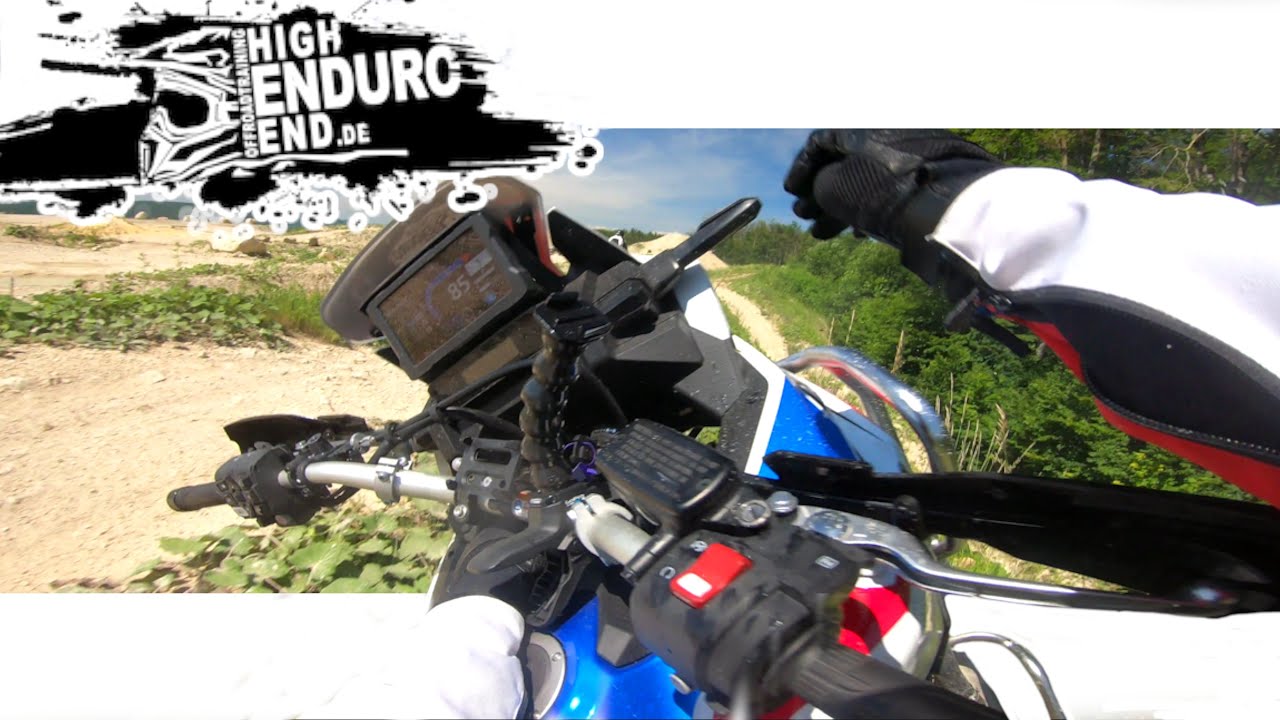 High Enduro End - Motorrad Offroad Training mit der Honda Africa Twin