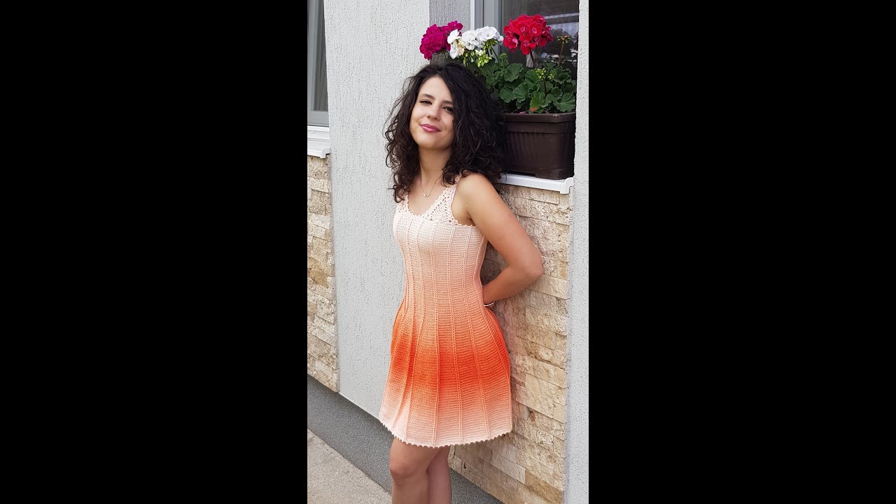 Crochet dress for summer