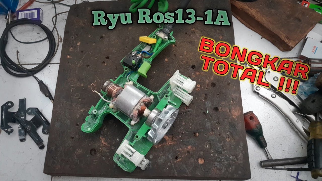 Harusnya ya gini😁 || Ryu Orbital Sander Ros13-1A Mesin Amplas kayu #powertools #tukang