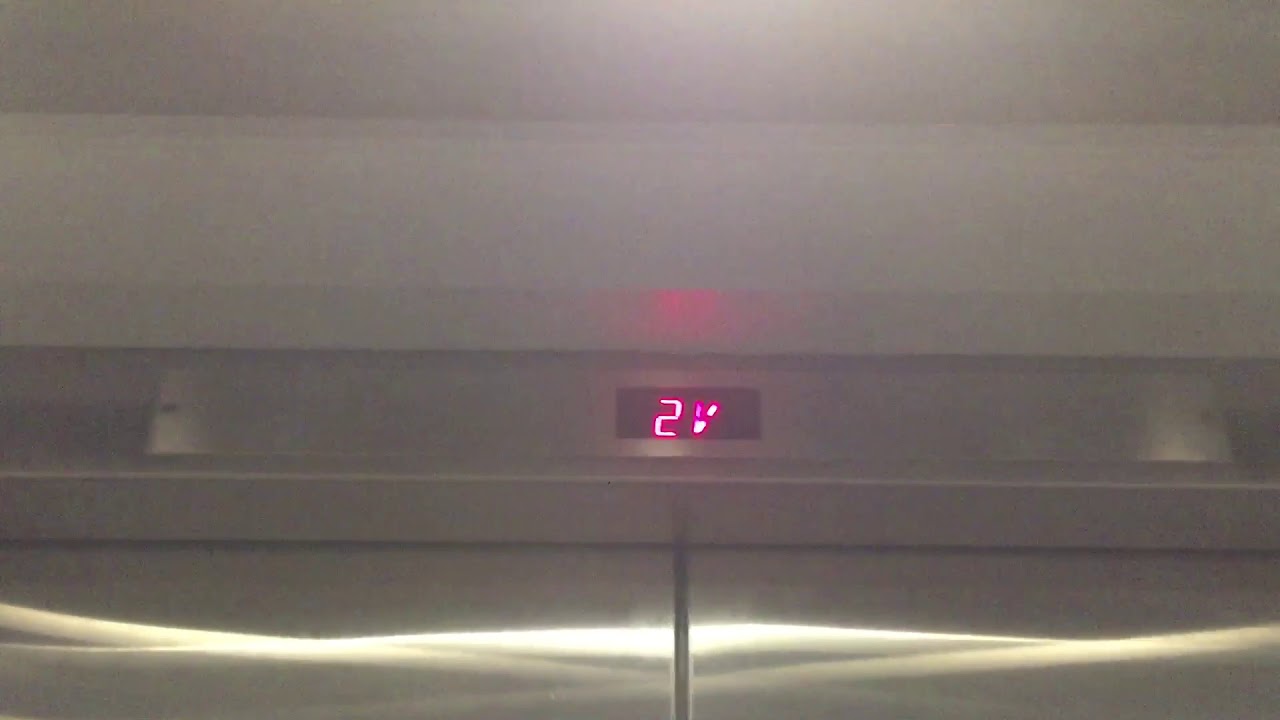 Absolutely Insane 500 FPM Otis Traction Elevators In New Haven CT