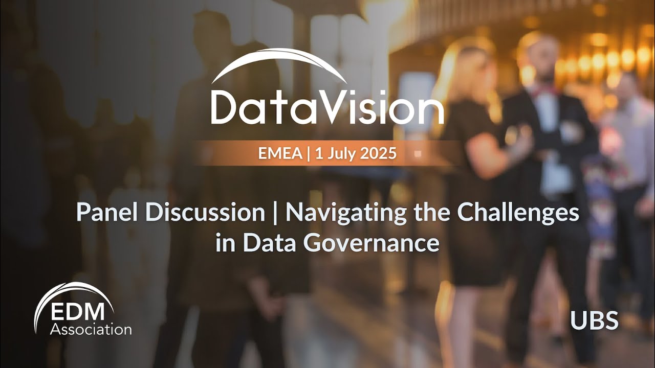DataVision 2025 EMEA - Navigating the Challenges in Data Governance
