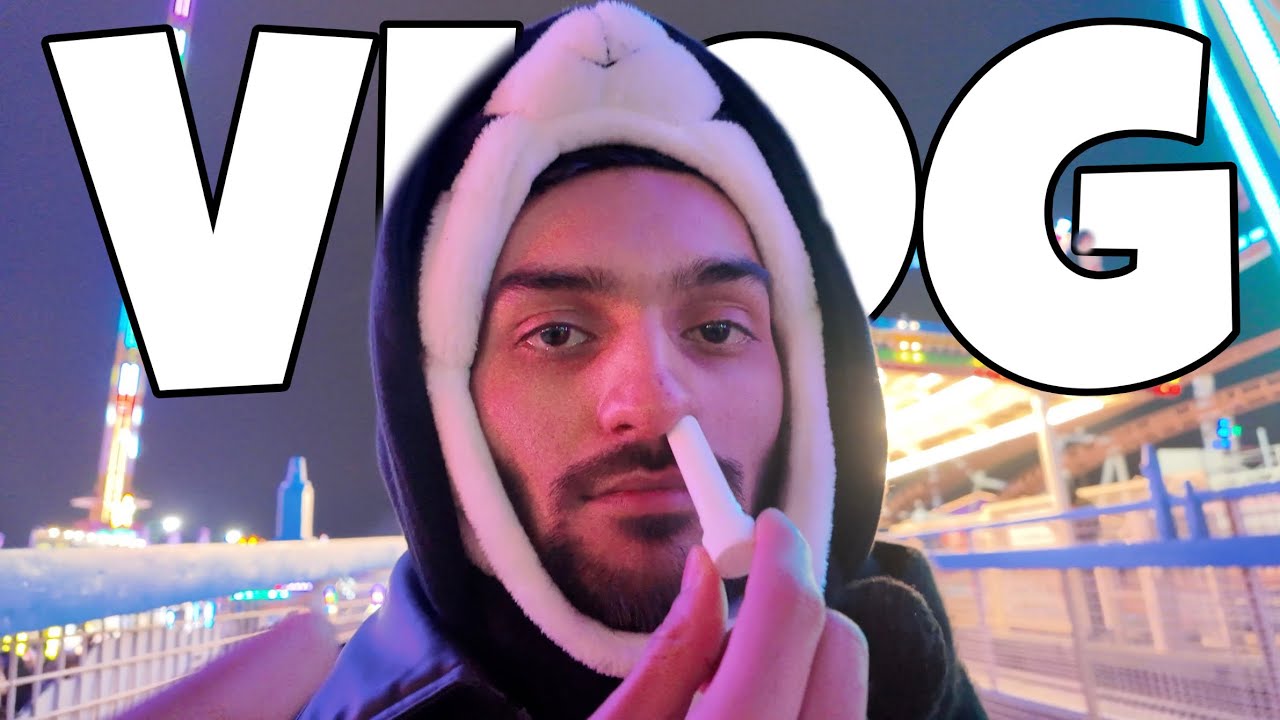 BEEMAR HO KAR DANGEROUS RIDE KI 😱(Worst Idea Ever) | Winter Wonderland Vlog - 3