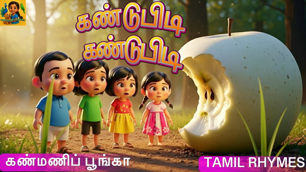கண்டுபிடி கண்டுபிடி | Kandupidi Kandupidi | Tamil Kids Rhyme | Kanmani Poongaa | #Kandupidi.