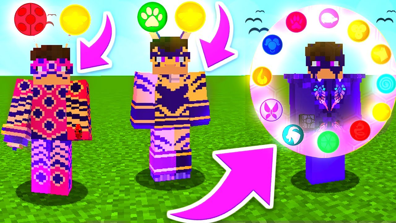 SAIU!! 👾 NOVO MOD MIRACULOUS com FUSÃO LADY BEE, CAT BEE, E MONARCH 👾
