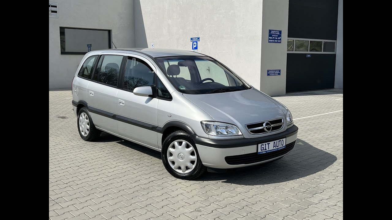 Opel Zafira A 1.8 125KM - Prezentacja